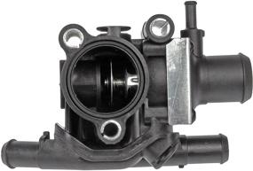 img 2 attached to 🔧 Dorman 902-200 Thermostat Housing Kit - Reliable and Sleek in Black Finish