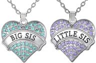 👯 sisters friends necklace - girls' jewelry necklaces logo