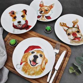 img 2 attached to 🍽️ Serving Friendly Patterns: The Perfect Dinner Plates for Hosts and Hostesses