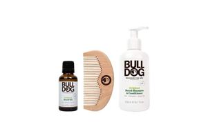 img 1 attached to 🏻 Complete Bulldog Skincare & Grooming for Men Original Beard Care Kit: Beard Oil, Shampoo & Conditioner + Bonus Comb