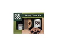 🏻 complete bulldog skincare & grooming for men original beard care kit: beard oil, shampoo & conditioner + bonus comb logo