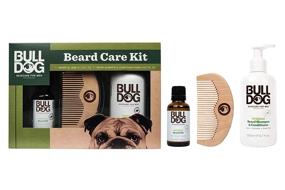 img 2 attached to 🏻 Complete Bulldog Skincare & Grooming for Men Original Beard Care Kit: Beard Oil, Shampoo & Conditioner + Bonus Comb