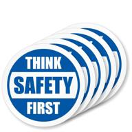 🔆 retro reflective circle safety labels by smartsign: enhancing visibility for improved safety logo