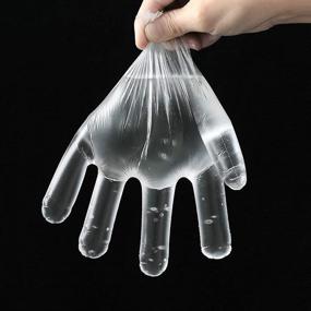 img 1 attached to 🧤 100 Therabath Paraffin Wax Bath Liners for Hand, Toyar Plastic Thermal Glove, Hot Wax Mitten Bags Covers for Therabath Wax Treatment.