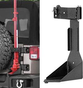img 4 attached to WeiSen Tailgate Bracket 2007 2017 Wrangler