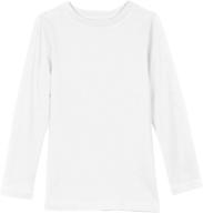 👚 khanomak girls' sleeve cotton crewneck t shirts: stylish and comfortable girls' clothing logo