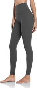 img 4 attached to HeyNuts High Waisted Leggings - 31'' Extra Long Women’s Essential II with Hawthorn Athletic Design