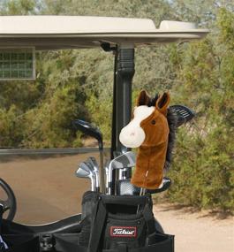 img 1 attached to Protect Your Clubs in Style with Daphne's Brown-White Horse Headcovers