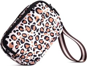 img 4 attached to 👜 Women's Paisley Handbag & Wallet Set with LuVo Neoprene Wristlet for Smartphones