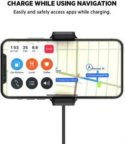 img 1 attached to 📱 Belkin Boost Up Wireless Charging Vent Mount 10W – Car Charger Mount for iPhone 11, XS, XR, Samsung Galaxy S10, Note10 & More