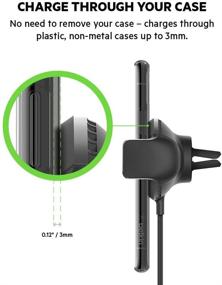 img 3 attached to 📱 Belkin Boost Up Wireless Charging Vent Mount 10W – Car Charger Mount for iPhone 11, XS, XR, Samsung Galaxy S10, Note10 & More