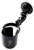 vaygway регулируемый черный автомобильный держатель для кубка - складной держатель для бутылок и банок - универсальный органайзер для suv rv jeep car - вставка на присоске к стеклу - держатель для напитков в автомобиле для улучшенного хранения и доступности. логотип