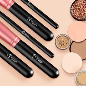 img 1 attached to 🌹 BESTOPE PRO Premium Synthetic Makeup Brushes Kit, 16 Piece Set with Face Powder, Blending, Foundation, Blush, Concealers, Eye Shadows - RoseGold (HZ124G)