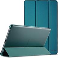 📱 procase slim lightweight stand cover for galaxy tab a 10.1 (2019 release) t510 t515 t517 - teal логотип