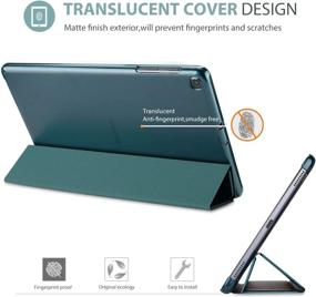 img 1 attached to 📱 ProCase Slim Lightweight Stand Cover for Galaxy Tab A 10.1 (2019 Release) T510 T515 T517 - Teal