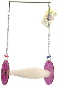 img 1 attached to 🐦 Large Twist-N-Swing for Pet Birds with Polly