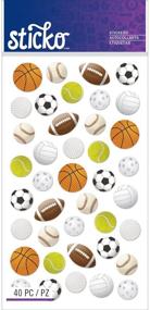 img 1 attached to ⚽ Classic Sports Balls Stickers by Sticko