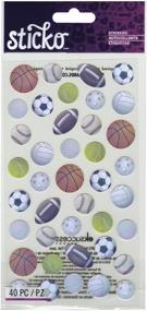 img 2 attached to ⚽ Classic Sports Balls Stickers by Sticko