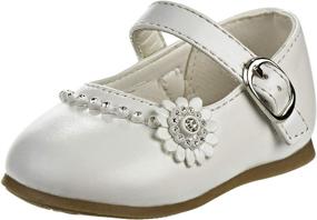 img 4 attached to 👠 Stylish Infant Toddler Girls' Dress Shoes and Flats by Josmo