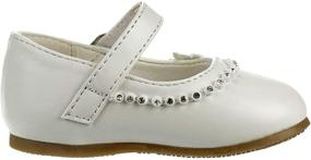 img 2 attached to 👠 Stylish Infant Toddler Girls' Dress Shoes and Flats by Josmo