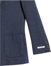 img 3 attached to 👔 Stylish and Sleek: Isaac Mizrahi Slim Fit Boy's 2pc Houndstooth Suit