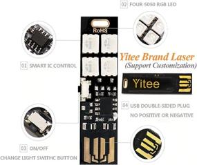 img 2 attached to 🔍 Yitee Adjustable Backlight Keyboard for Enhanced Visibility