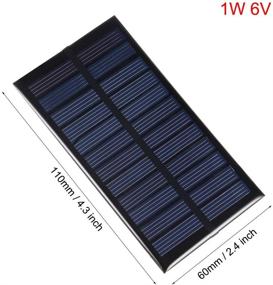 img 3 attached to Uxcell Small Module Polysilicon Charger Tools & Equipment