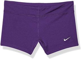 img 1 attached to 🏀 Nike Game Shorts for Women, featuring 3.75" Performance