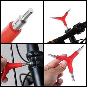 img 1 attached to Mantain 3-Way Hex Tool: Ultimate Allen Wrench for Bike Maintenance & Repair