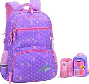 img 4 attached to Рюкзаки для девочек Elementary Primary Bookbags