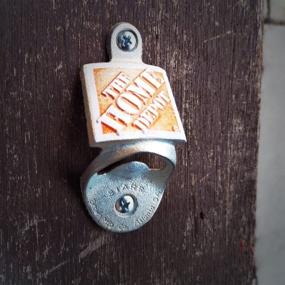 img 3 attached to 🍾 Silver Wall Mount Bottle Opener by Home Depot - Dimensions: 3 1/8&#34; x 2 5/8&#34; x 1 1/4&#34;