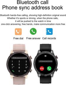 img 1 attached to Findtime Bluetooth Smartwatch Waterproof Monitoring