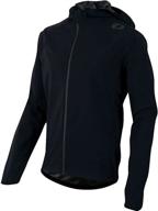 pearl izumi jacket black x large men's clothing logo