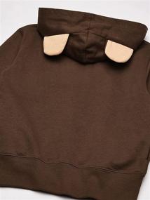 img 1 attached to Cheerful Curious George Hoodie for Boys: Character-inspired Style & Comfort