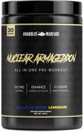 powerful nuclear armageddon pre workout powder by anabolic warfare logo