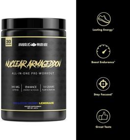 img 2 attached to Powerful Nuclear Armageddon Pre Workout Powder by Anabolic Warfare