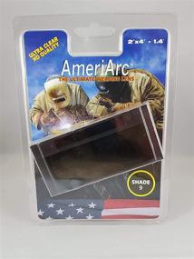 img 1 attached to 🔥 AmeriArc HD 2x4 Welding Filter Shade 9: Enhanced Eye Protection for Welders