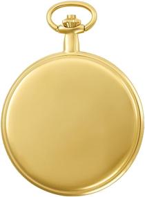 img 3 attached to Gold Plated Quartz ⌚️ Pocket Watch - Charles Hubert Paris