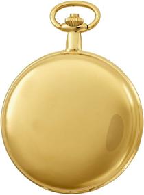 img 2 attached to Gold Plated Quartz ⌚️ Pocket Watch - Charles Hubert Paris