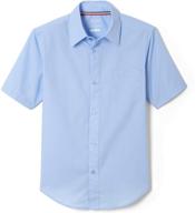 👕 french toast short sleeve boys' poplin tops, tees & shirts: stylish and versatile clothing logo