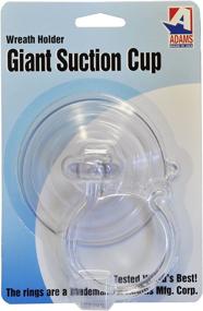 img 1 attached to 🎄 Adams Manufacturing 5750-88-3040 Giant Suction Wreath Holder - The Ultimate Holiday Decorating Solution