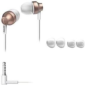 img 1 attached to Philips MyJam Chromz Наушники внутриканальные наушники - Белый и розовое золото (Модель SHE3850RG/27)