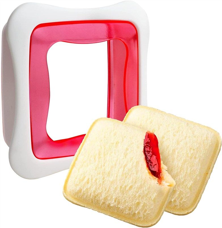 Sandwich Cutter And Sealer Set, For Diy Crust-free Pocket Sandwich