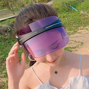 img 3 attached to Visor Women Protection Transparent Outdoor Boys' Accessories