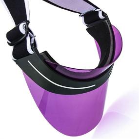 img 1 attached to Visor Women Protection Transparent Outdoor Boys' Accessories