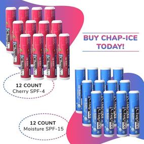 img 1 attached to 🍒 Chap-Ice Assorted Lip Balms – Cherry & Moisture SPF-15 Flavors – 24-Count with Gravity Feed Display" - Enhance visibility using SEO-friendly terms: "Chap-Ice Assorted Lip Balms – Cherry & Moisture SPF-15 Varieties – 24-Pack with Gravity Feed Display