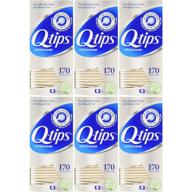 q-tips cotton swabs 170 count each (value pack of 6) - enhanced seo-friendly product name logo
