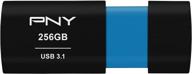 флеш-накопитель pny elite-x 256 гб usb 3.1 gen 1, быстрые скорости чтения до 200 мб/с (p-fd256elx-ge) логотип