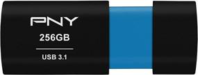 img 4 attached to Флеш-накопитель PNY Elite-X 256 ГБ USB 3.1 Gen 1, быстрые скорости чтения до 200 МБ/с (P-FD256ELX-GE)