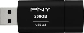 img 2 attached to Флеш-накопитель PNY Elite-X 256 ГБ USB 3.1 Gen 1, быстрые скорости чтения до 200 МБ/с (P-FD256ELX-GE)